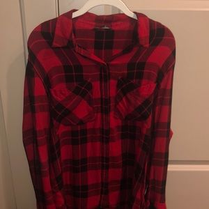 Express M red and black flannel